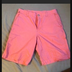 Columbia Mens Cargo Shorts Size 30 Pink/Salmon